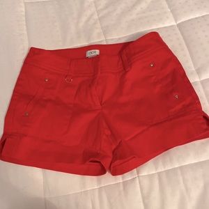 Cause burnt orange size 2. Never worn!